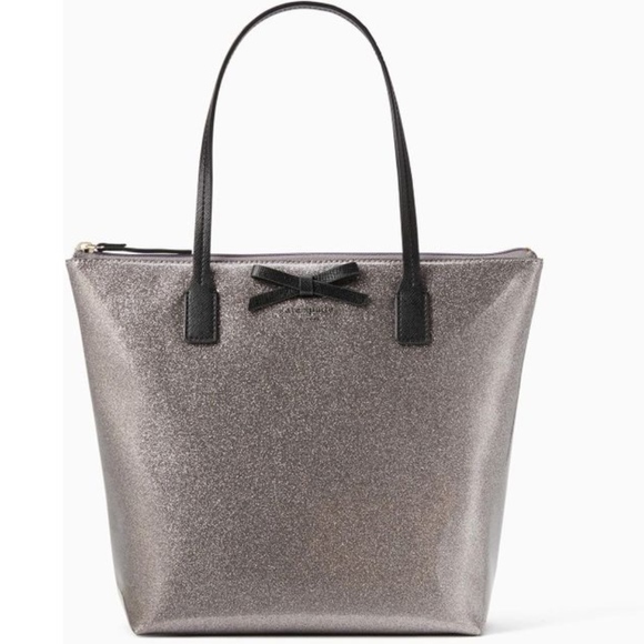 Kate Spade Jeralyn Mavis Street Tote Glitter - Picture 2 of 8